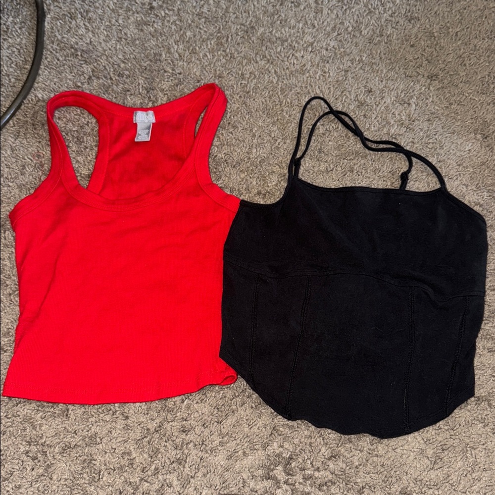 Abound Black Tank Top